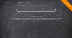 Desktop Screenshot of lilylashes.com